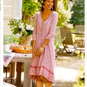 Soft Surroundings Genevieve Cotton Dress
